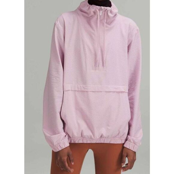 LULULEMON ATHLETICA Pack Light Pullover In Dusty Rose Size M-L - Picture 1 of 5